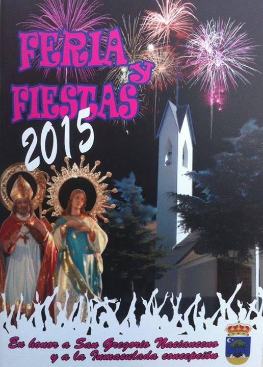 Feria y Fiestas en honor de San Gregorio Nacianceno y la Inmaculada Concepción 2015 Arenales de San Gregorio